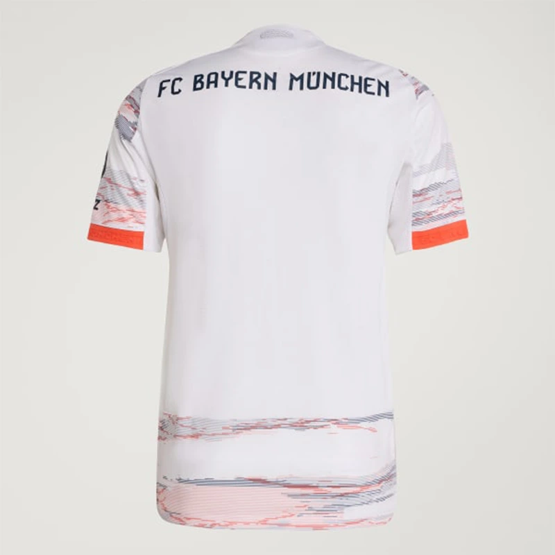Adidas FC Bayern 25/26 Away White Jersey - Image 2