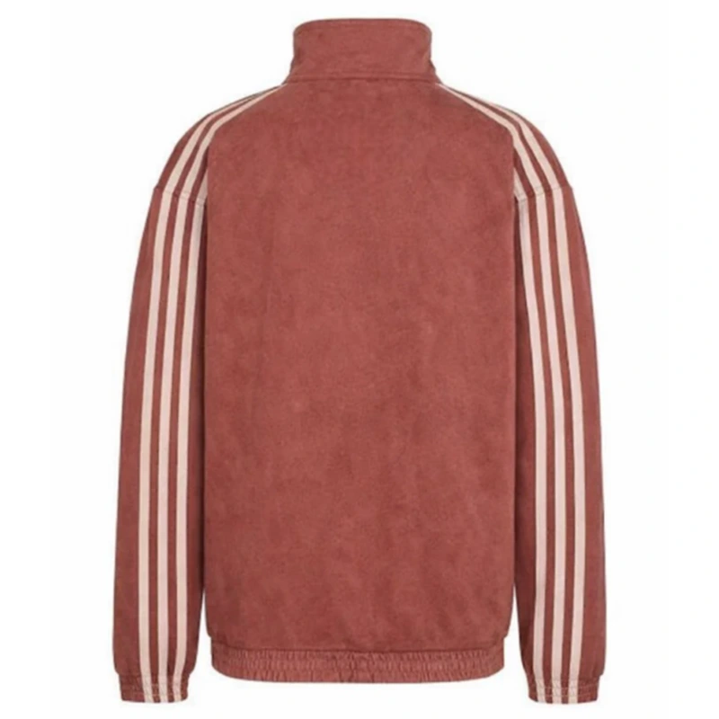 Adidas Junior Kids Chinese Knit Red Jacket - Image 2