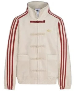 Adidas Junior Kids Chinese Style Oversized Knit Jacket