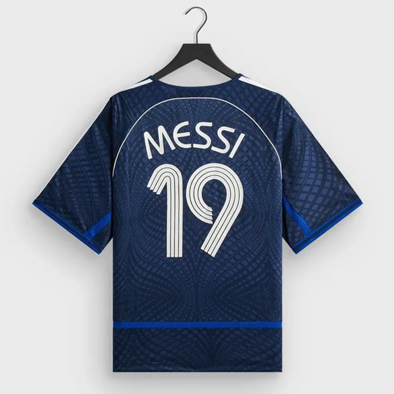 Adidas Kith & Messi Blue Football Jersey - Image 2