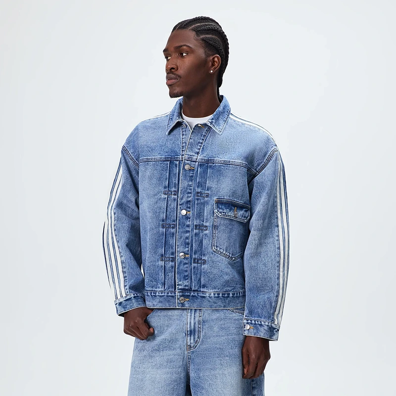 Adidas Kith & Messi Football Denim Jacket - Image 6
