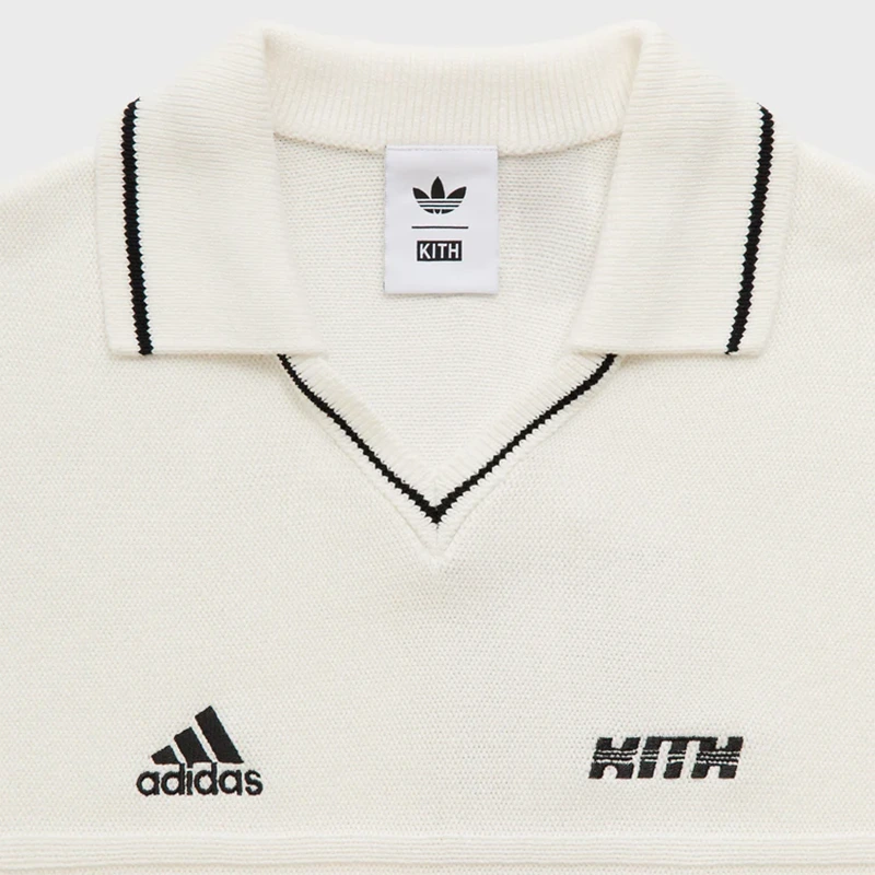Adidas Kith & Messi Football Knit Polo - Image 3