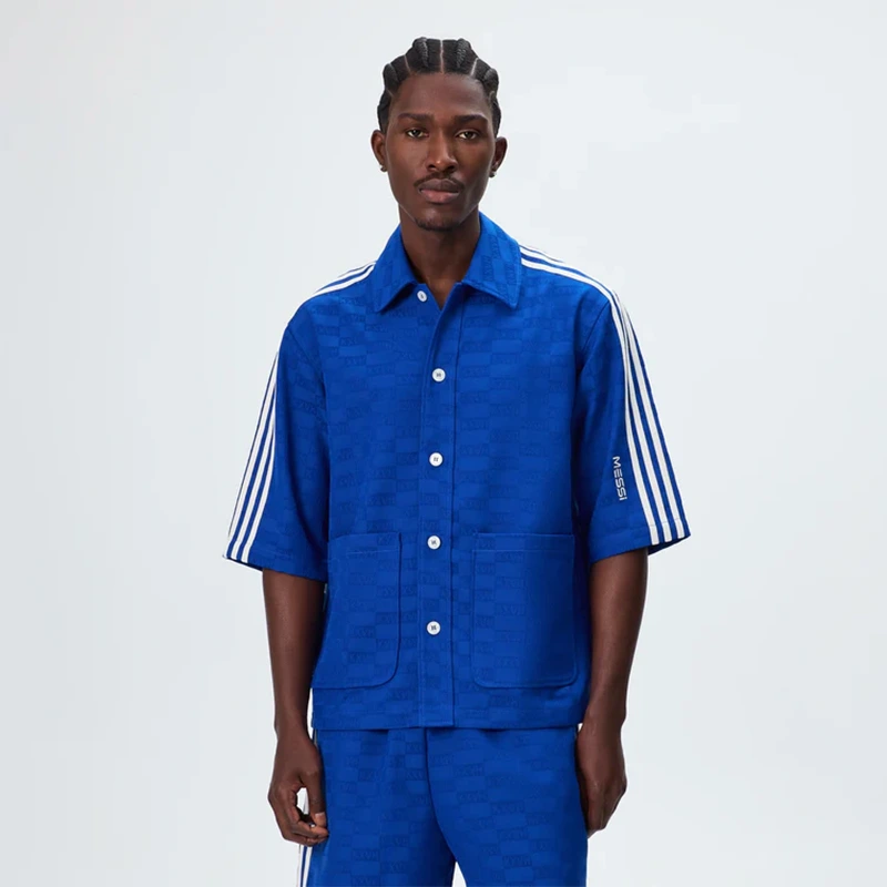 Adidas Kith & Messi Football Monogram Shirt - Image 8