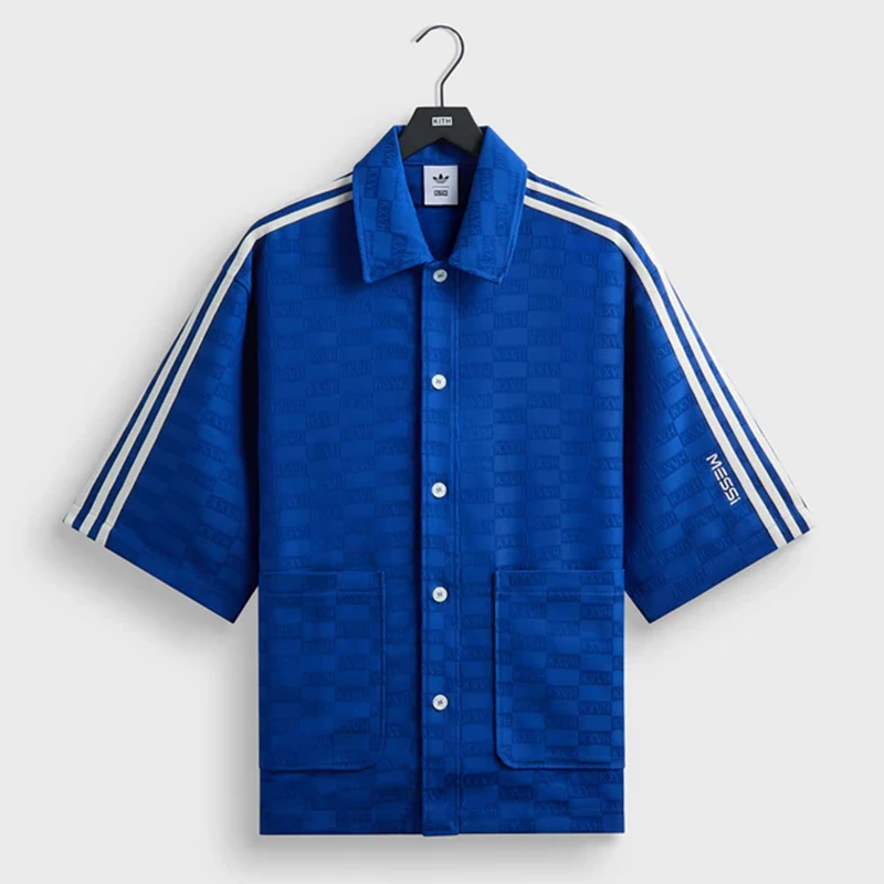 Adidas Kith & Messi Football Monogram Shirt