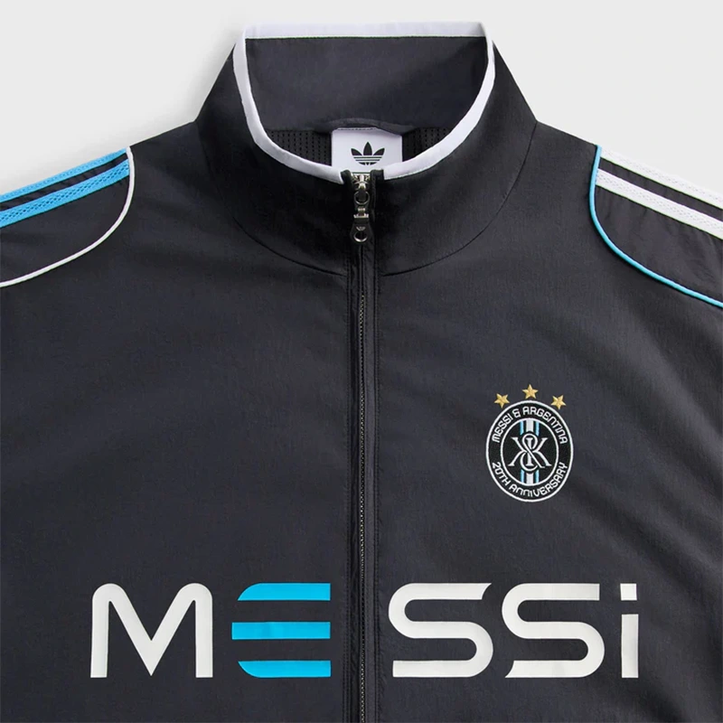 Adidas Kith & Messi Football Nylon Track Jacket - Image 3