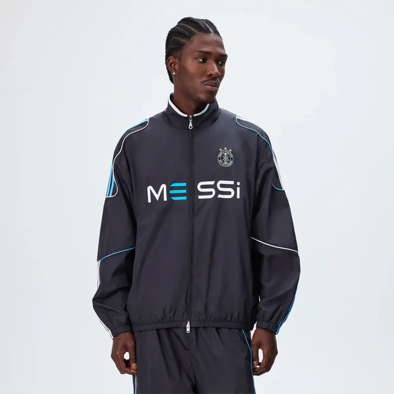 Adidas Kith & Messi Football Nylon Track Jacket - Image 6