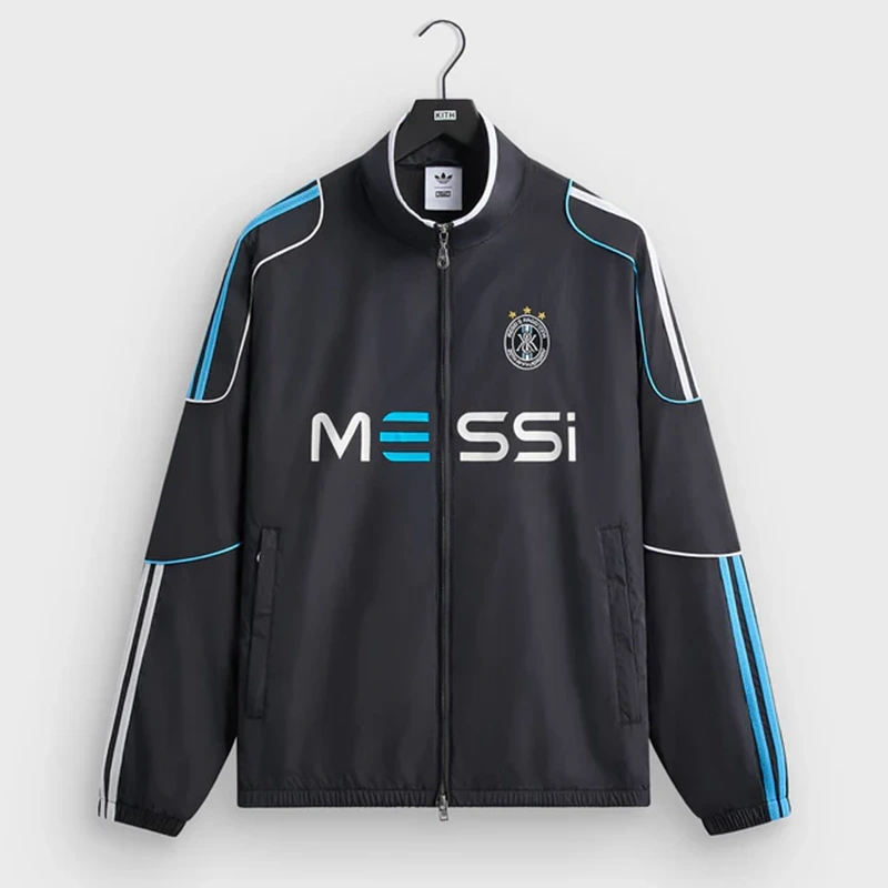 Adidas Kith & Messi Football Nylon Track Jacket
