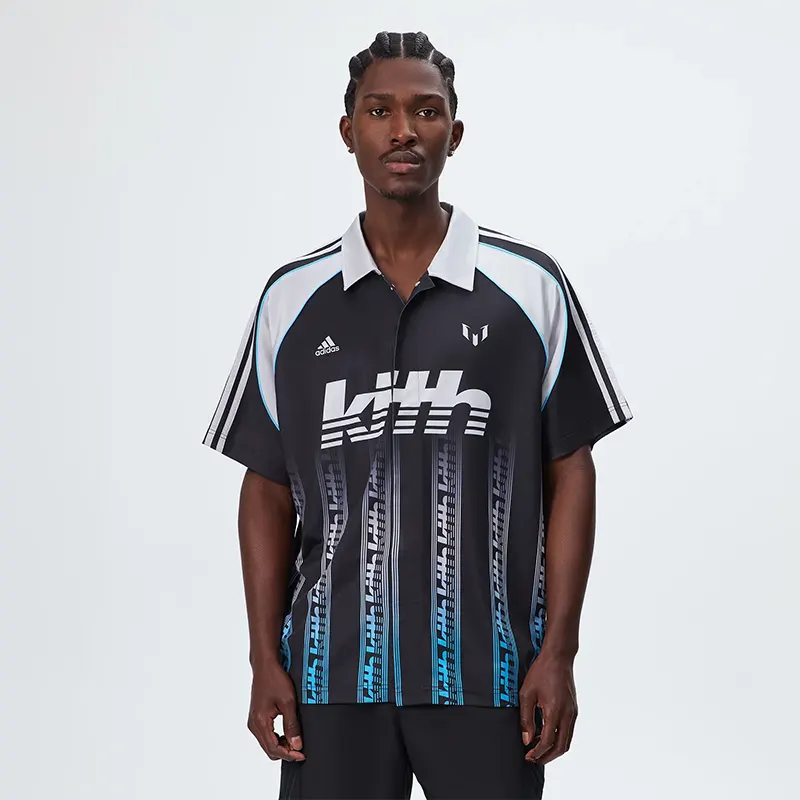 Adidas Kith & Messi Football Printed Jersey Shirt - Image 6