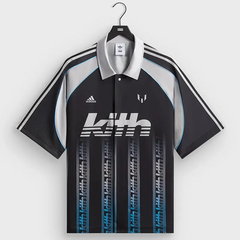 Adidas Kith & Messi Football Printed Jersey Shirt
