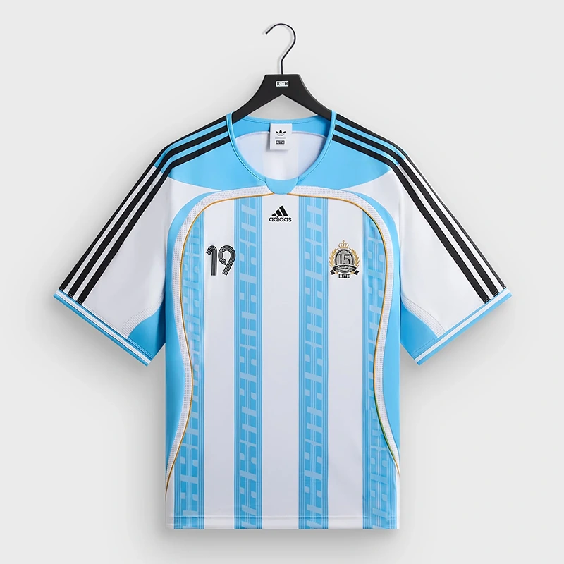Adidas Kith & Messi Number 19 Football Jersey