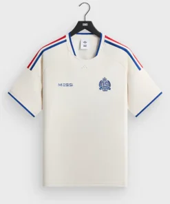 Adidas Kith & Messi White Football Jersey