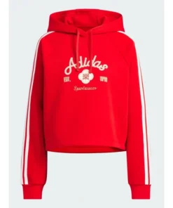Adidas Lunar New Year Red Hoodie