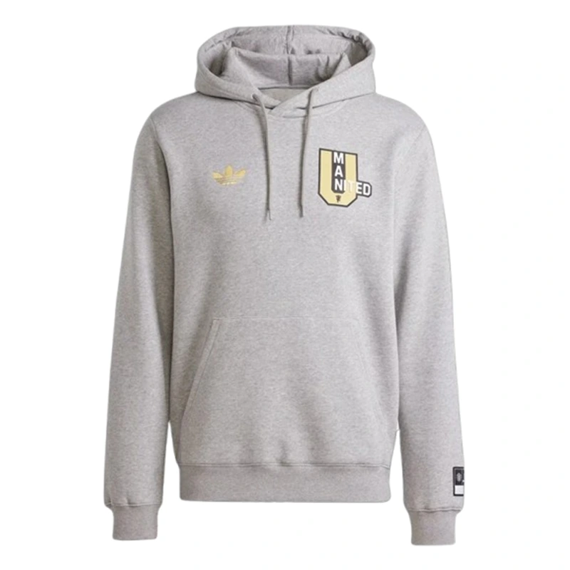 Adidas Manchester United VRCT Grey Hoodie