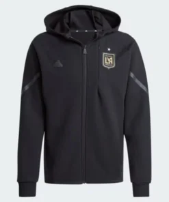 Adidas Men’s LAFC Gameday Anthem Black Jacket
