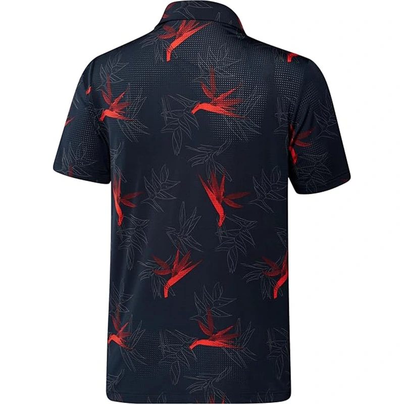 Adidas Mens Oasis Mesh Polo Shirt - Image 2