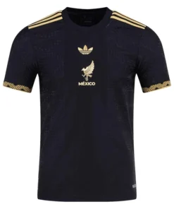 Adidas Mexico Gold Black Jersey