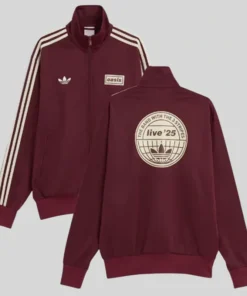 Adidas Oasis Red Track Jacket