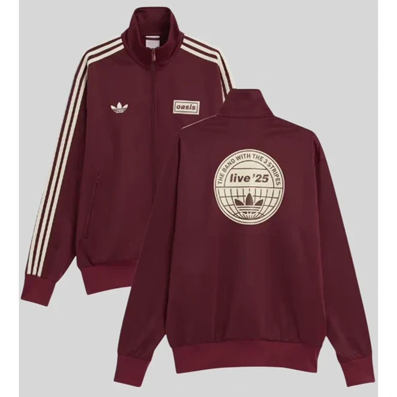 Adidas Oasis Red Track Jacket