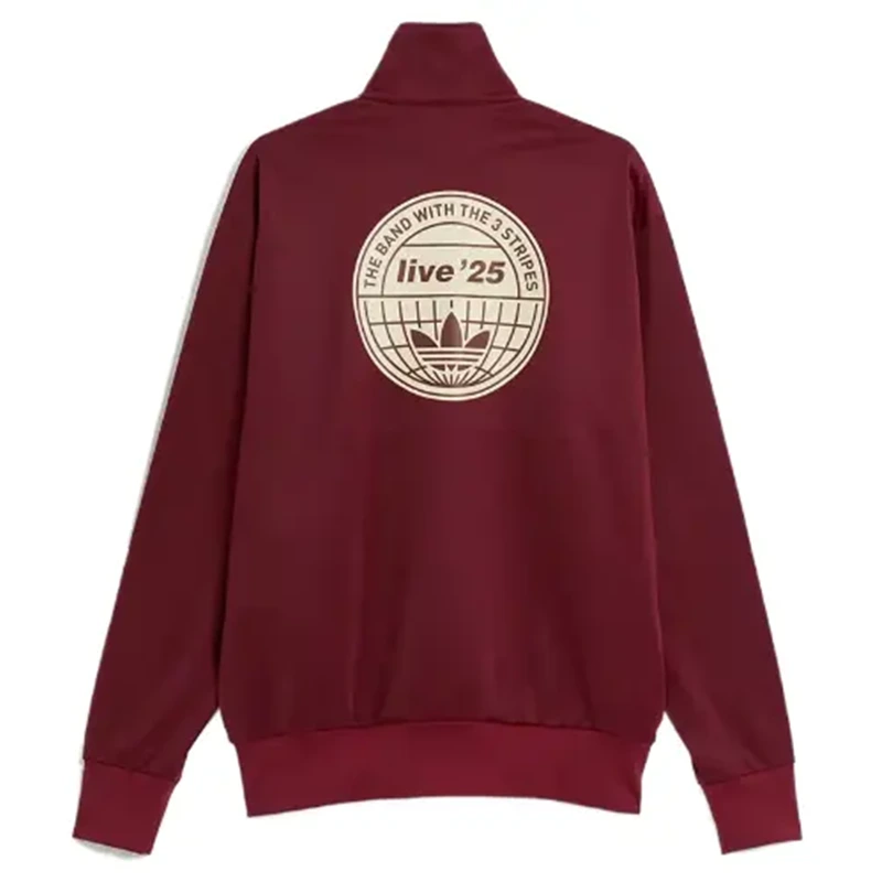 Adidas Oasis Red Track Jacket - Image 3