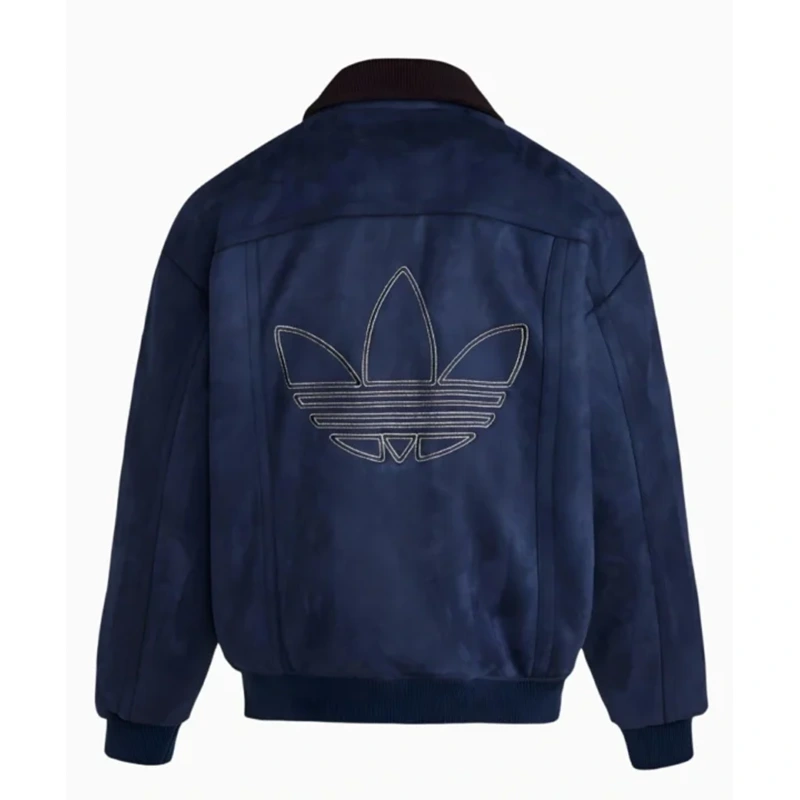 Adidas Originals Crafted Padded Navy Blue Jacket - Image 2