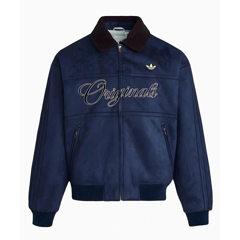Adidas Originals Crafted Padded Navy Blue Jacket