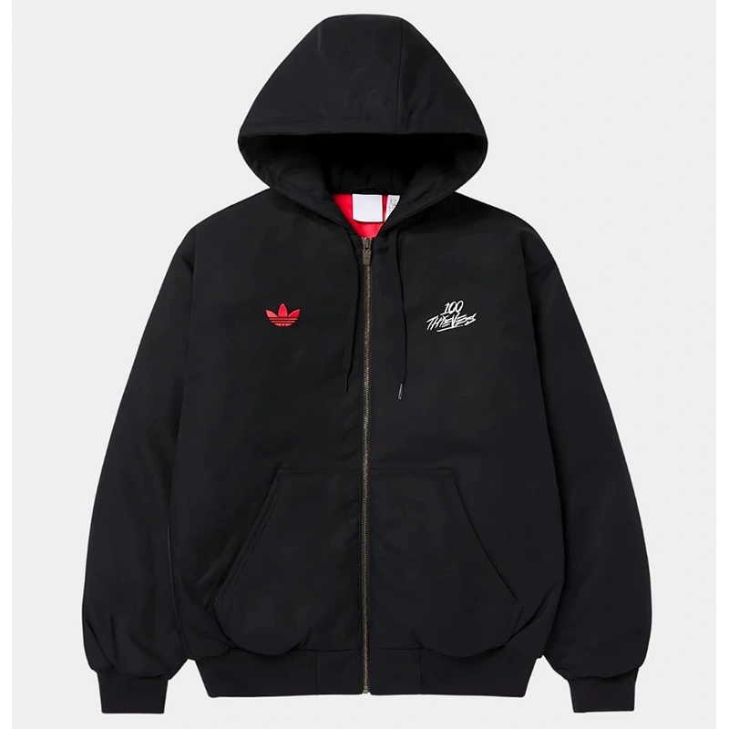 Adidas Originals x 100 Thieves Black Jacket