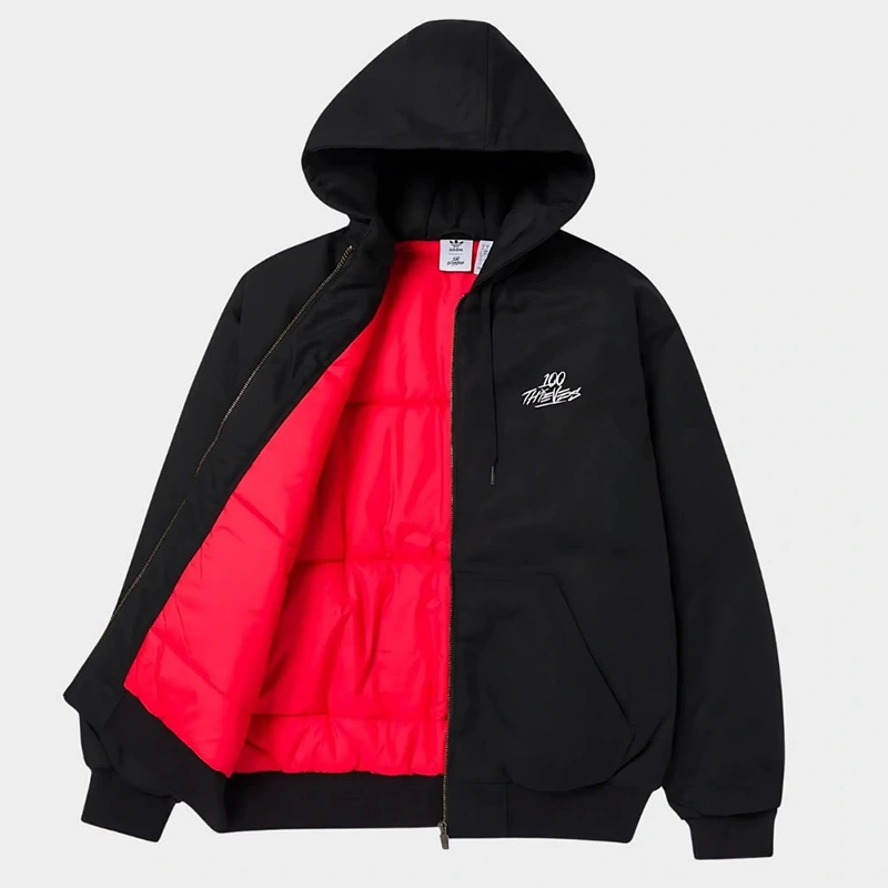 Adidas Originals x 100 Thieves Black Jacket - Image 2