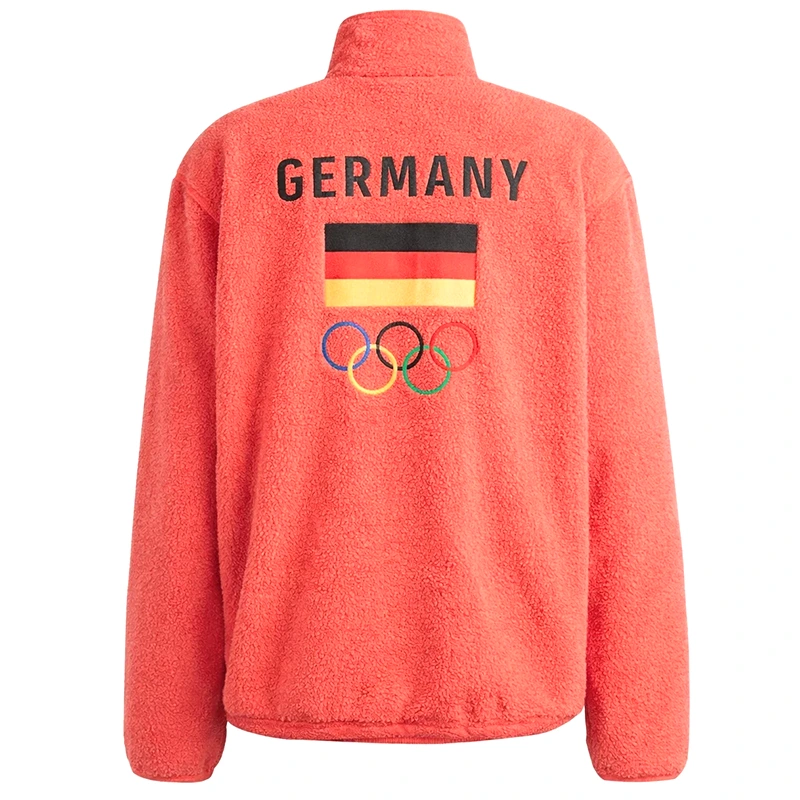 Adidas Winter Olympics 2026 Team Germany Red Jacket - Image 2