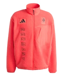 Adidas Winter Olympics 2026 Team Germany Red Jacket