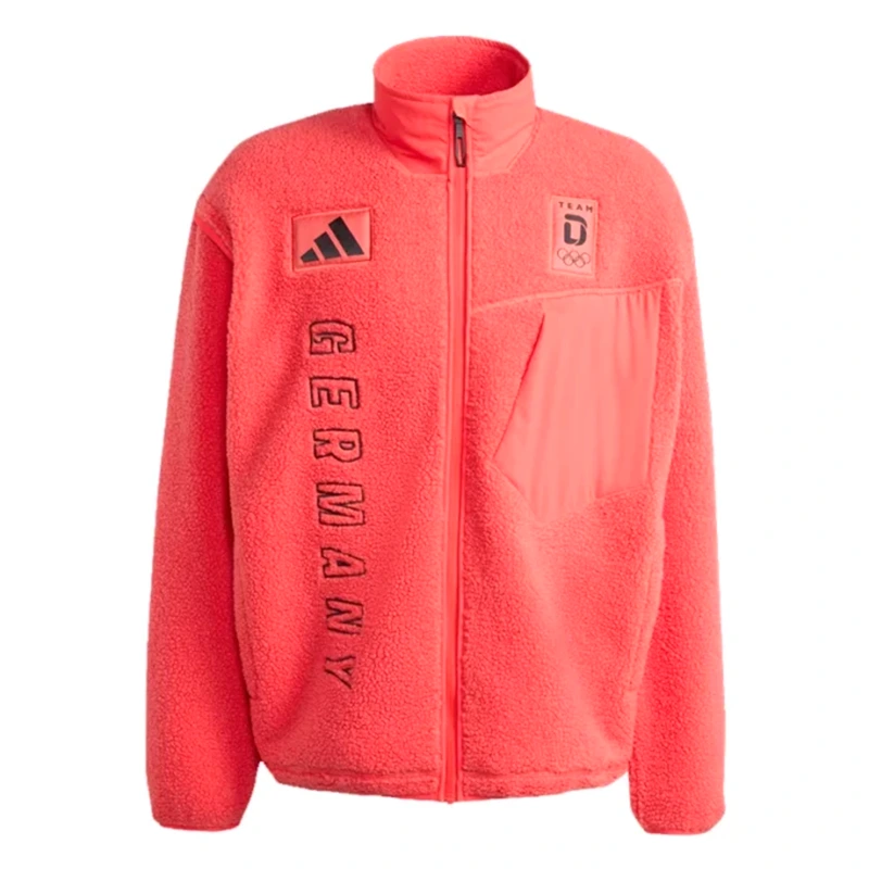Adidas Winter Olympics 2026 Team Germany Red Jacket