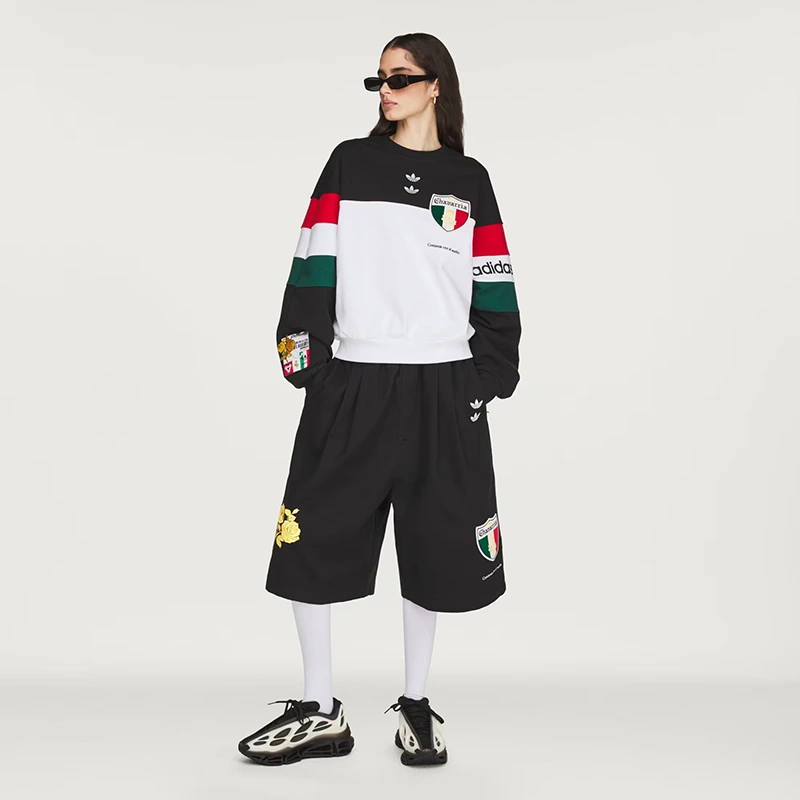 Adidas x Chavarria Fleece Crewneck Sweatshirt - Image 8