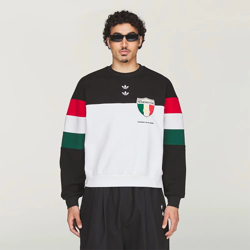 Adidas x Chavarria Fleece Crewneck Sweatshirt - Image 3