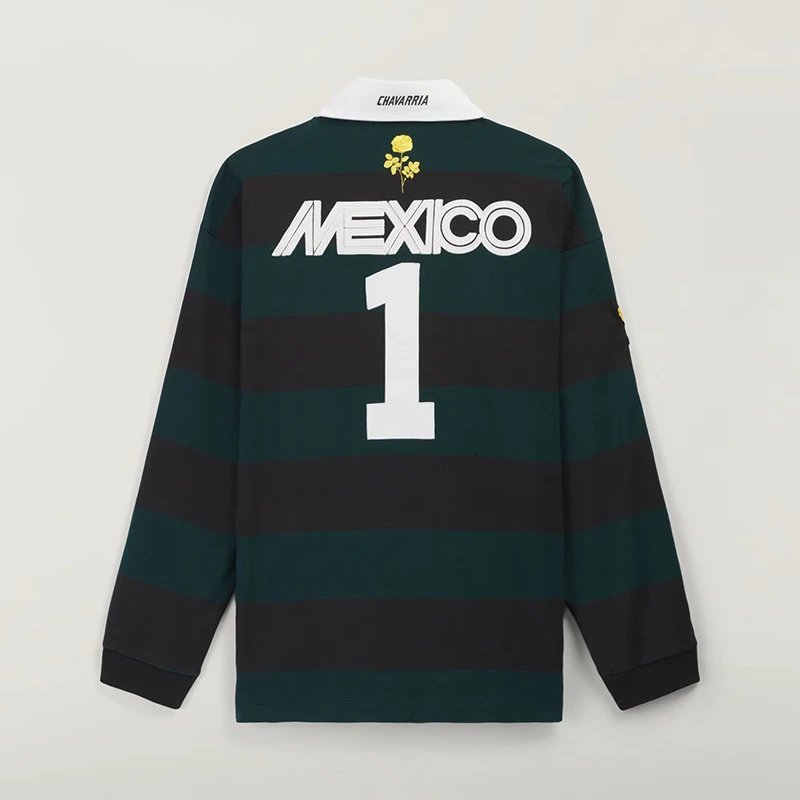 Adidas x Chavarria LS Rugby Shirt - Image 2