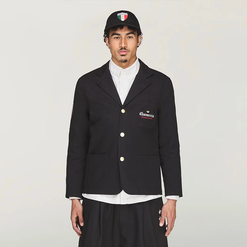 Adidas x Chavarria Players Twill Blazer Jacket - Image 5
