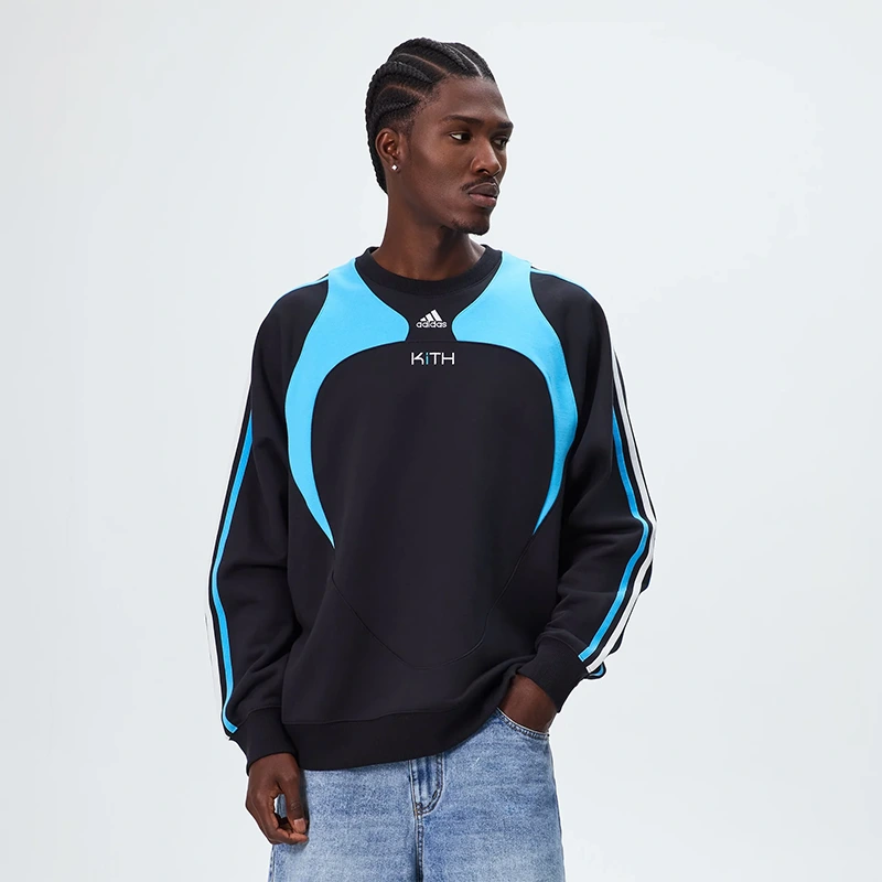 Adidas x Kith & Messi Football Fleece Sweater - Image 3