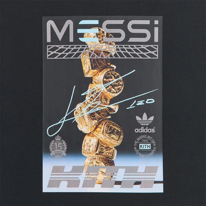 Adidas x Kith & Messi Football Graphic Tee - Image 3