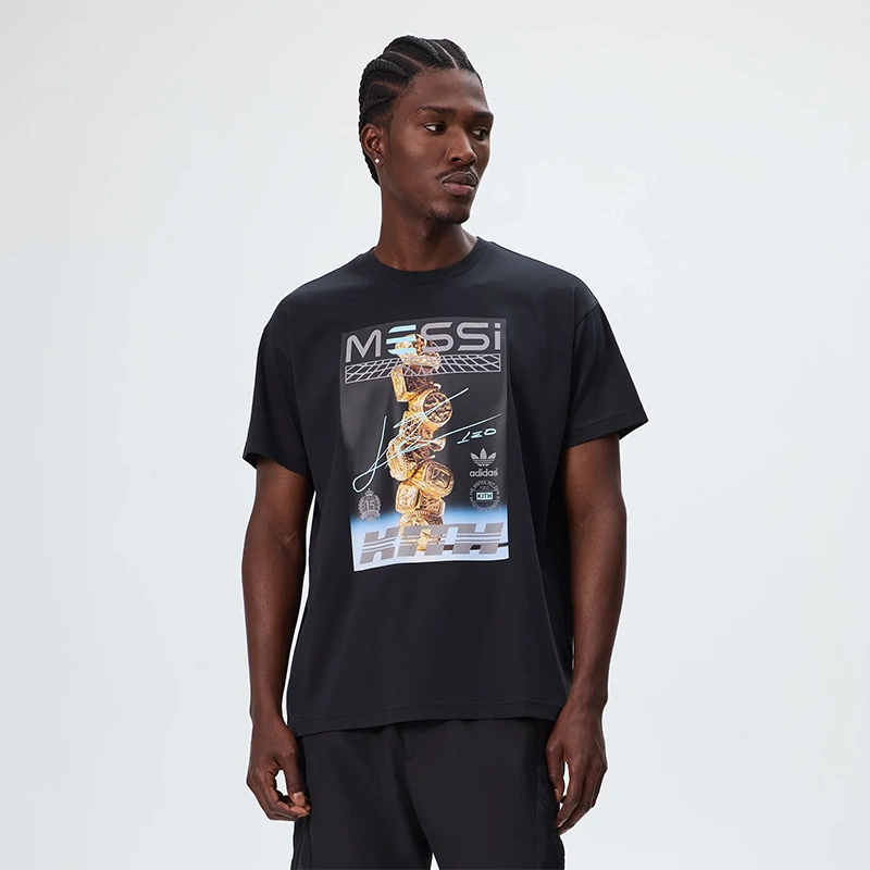 Adidas x Kith & Messi Football Graphic Tee - Image 5