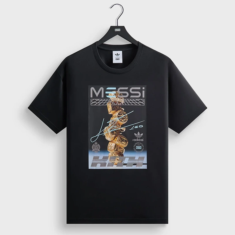 Adidas x Kith & Messi Football Graphic Tee