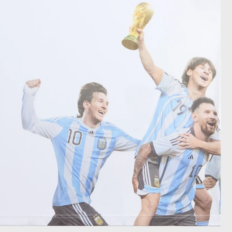 Adidas x Kith & Messi Football World Cup Graphic T-Shirt - Image 6