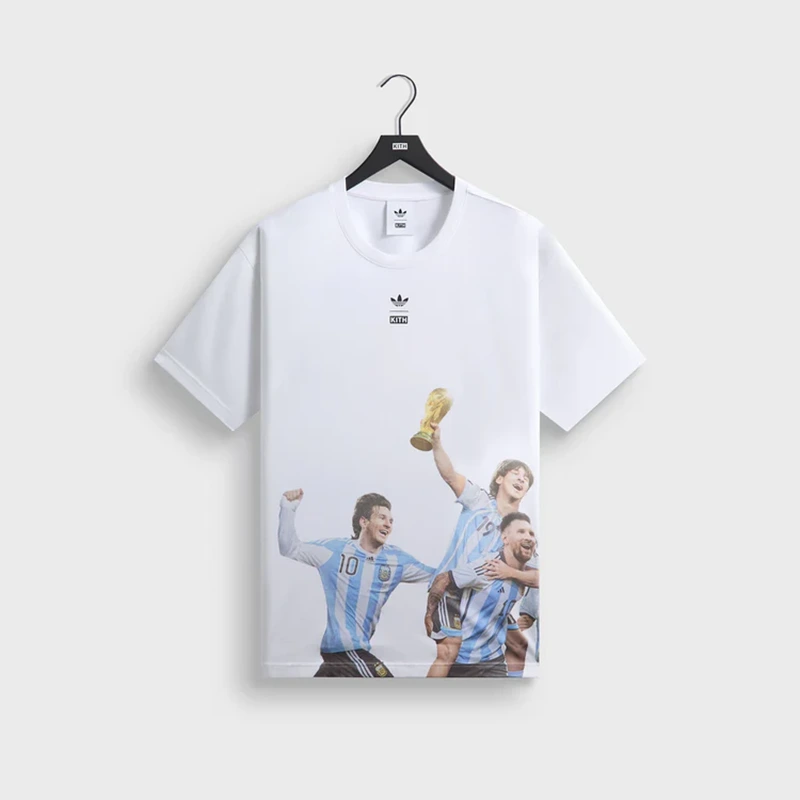 Adidas x Kith & Messi Football World Cup Graphic T-Shirt