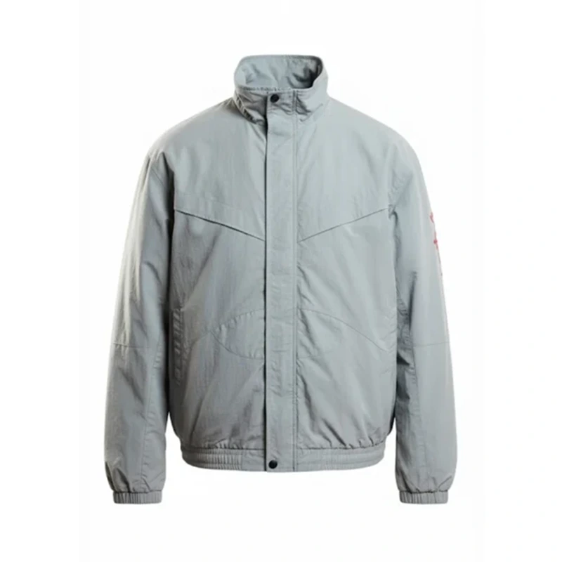 Alphonse Windbreaker Grey Jacket