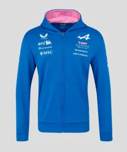 Alpine F1 Team 2026 Full Zip Unisex Hoodie
