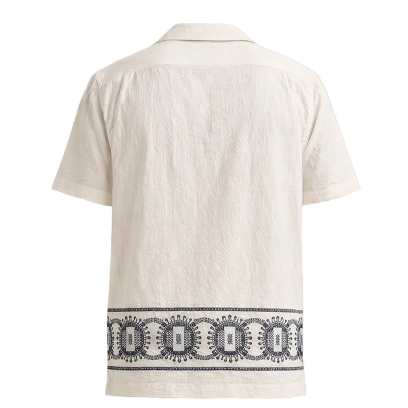 American Idol S24 Ryan Seacrest Printed Resort Shirt - Image 2