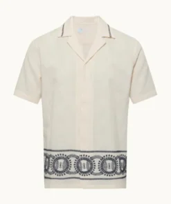 American Idol S24 Ryan Seacrest Printed Resort Shirt