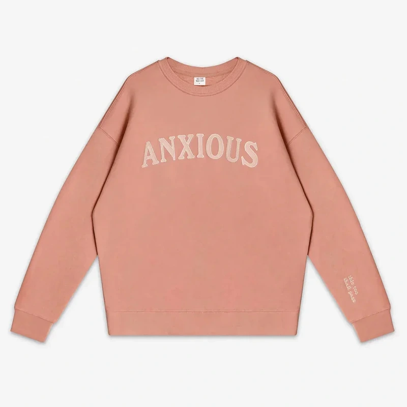 Anxious Orange Sweatshirt
