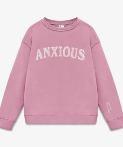Anxious Pink Sweatshirt