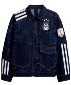 Argentina World Cup Denim Sports Jacket