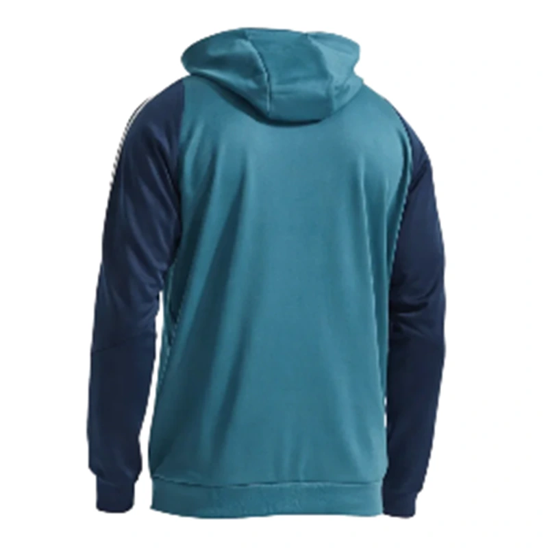 Arsenal Adidas 25/26 Training Blue Hoodie - Image 2