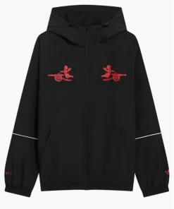 Arsenal Adidas Places+Faces Black Jacket