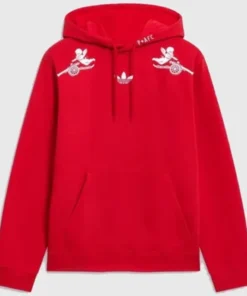 Arsenal Adidas x Places+Faces Red Hoodie